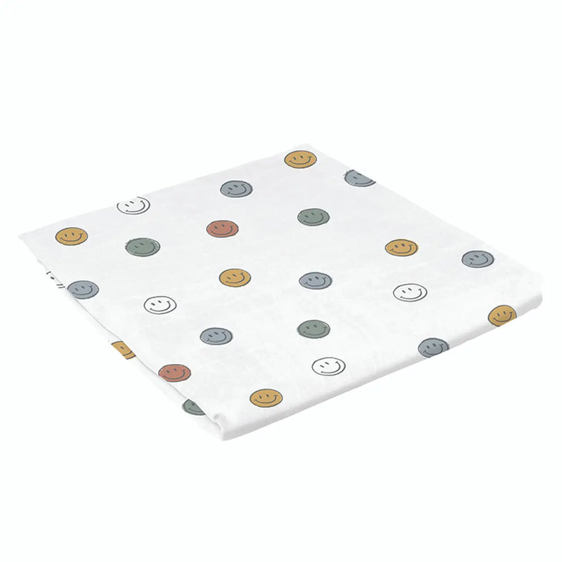 Swaddle Blanket Smiley Faces