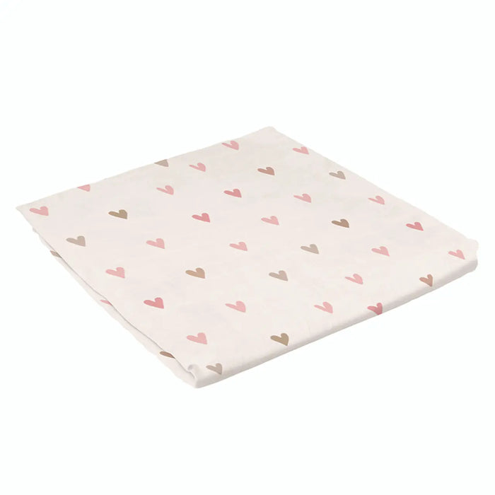 Swaddle Blanket Hearts