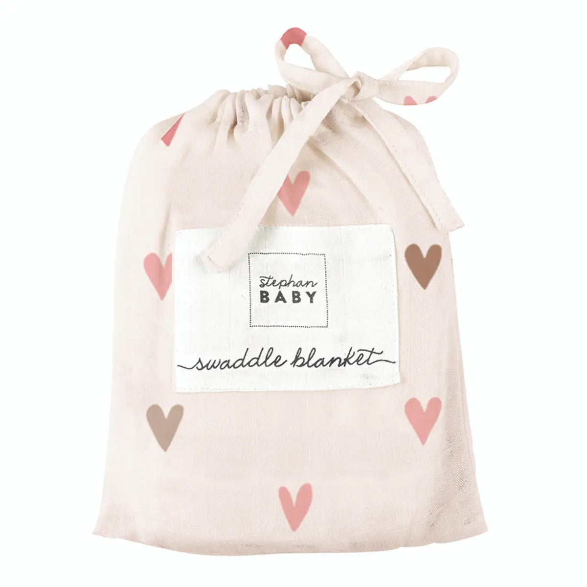Swaddle Blanket Hearts
