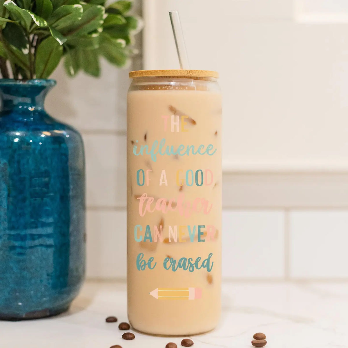 Teach Love Inspire Cold Brew Tumbler