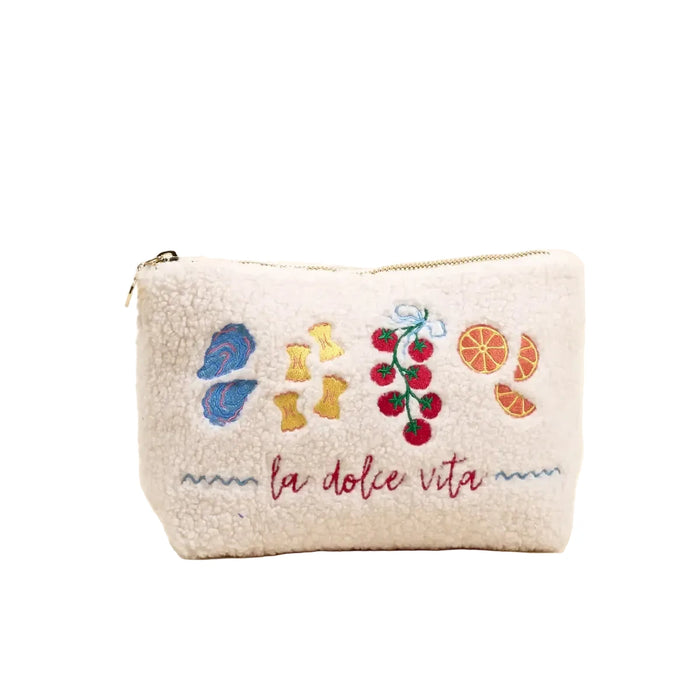 La Dolce Vita Teddy Pouch