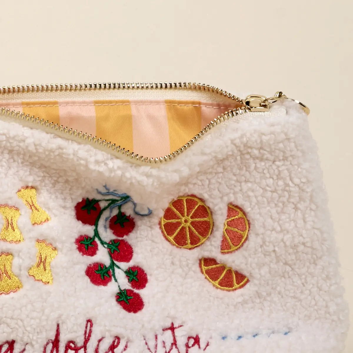 La Dolce Vita Teddy Pouch