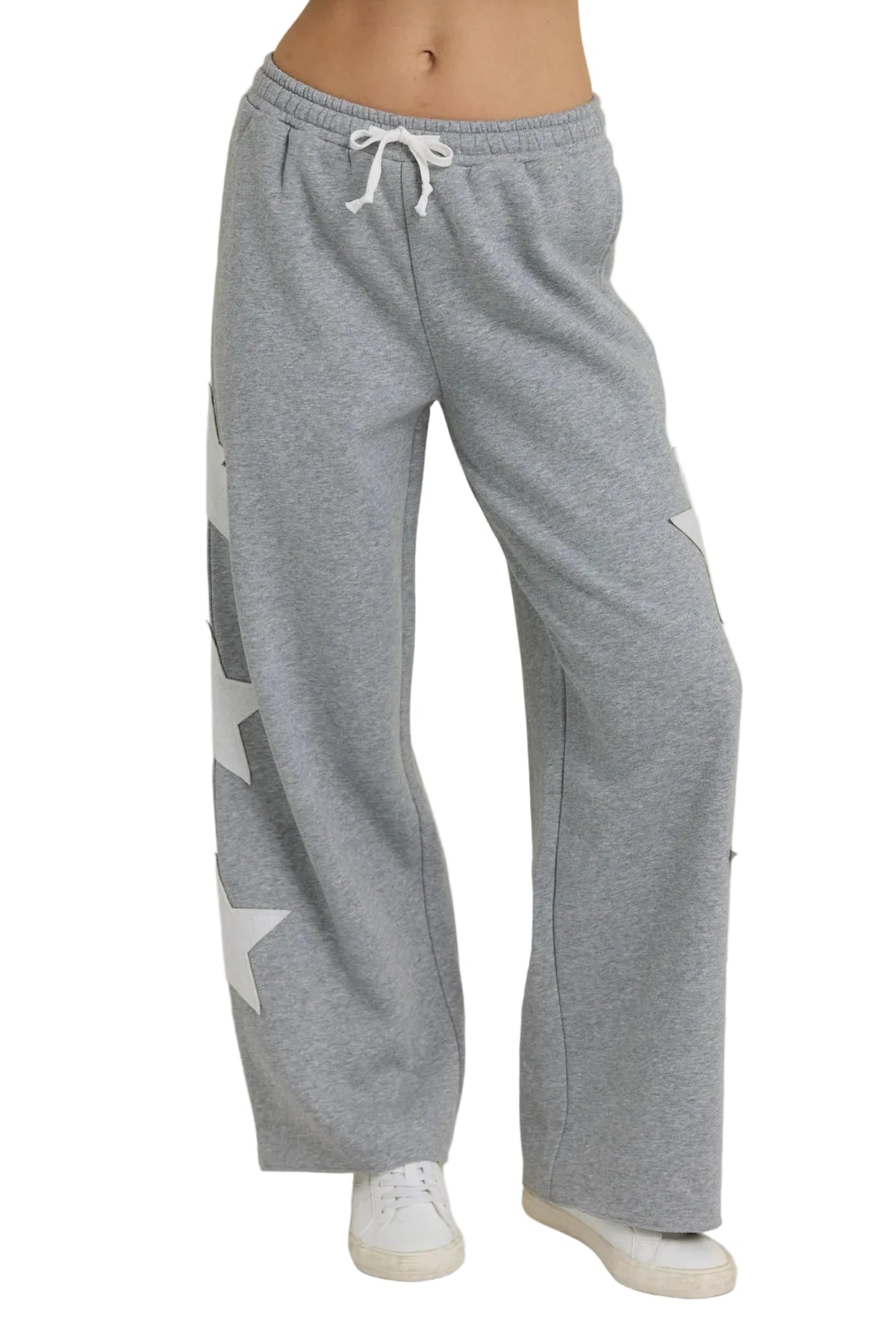 Terry Crew Neck Star Pant