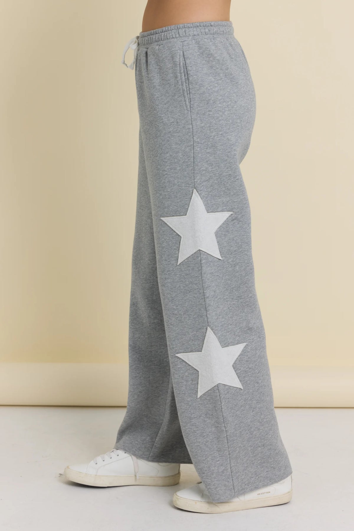 Terry Crew Neck Star Pant