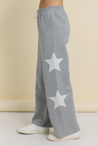 Terry Crew Neck Star Pant