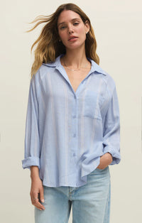 The Perfect Linen Top Blue Light