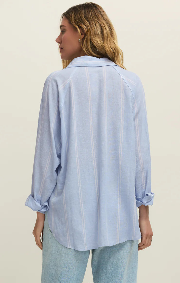 The Perfect Linen Top Blue Light