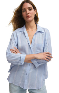 The Perfect Linen Top Blue Light