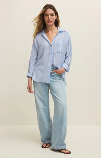 The Perfect Linen Top Blue Light