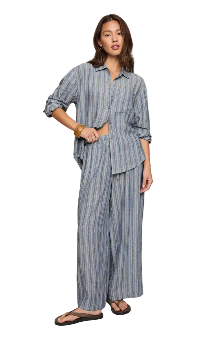 The Perfect Striped Button Up