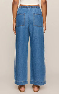 The Sidelines Denim Track Pant Dreamstate