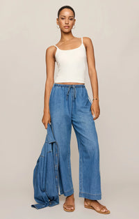 The Sidelines Denim Track Pant Dreamstate