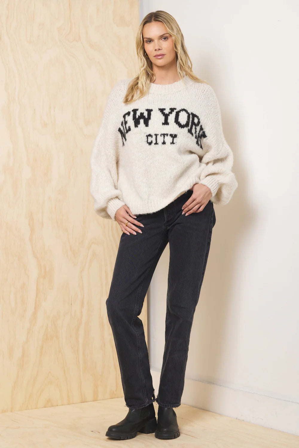 Jacquard Destination Sweater