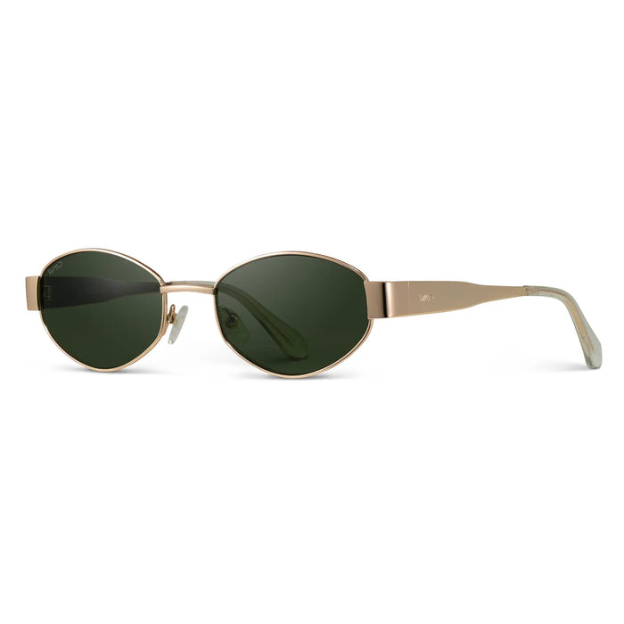 Verona Gold Green Sunglasses