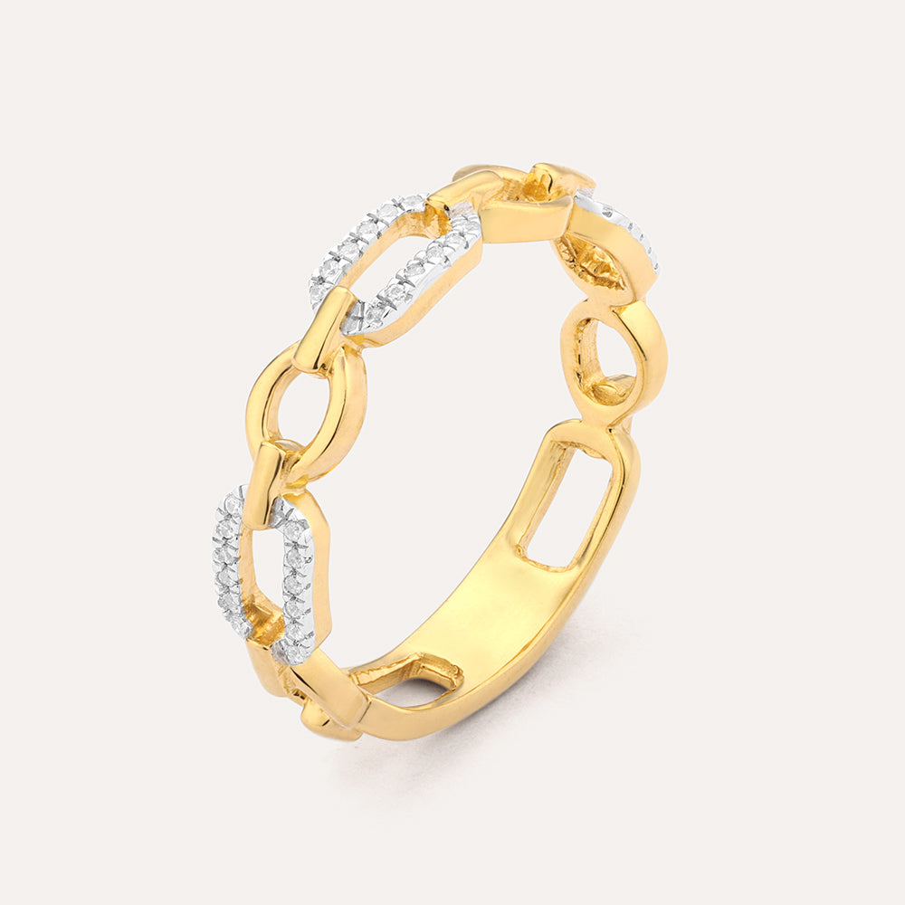 Linked Forever To You Stackale Ring