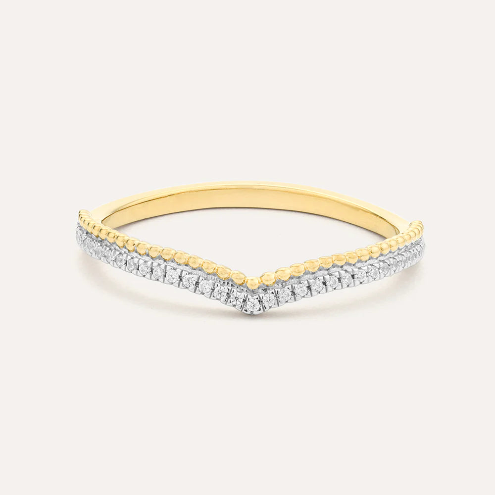 Climbing the Castillo Stackable Ring