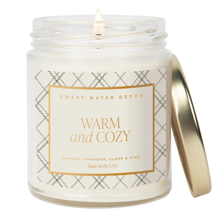 Warm and Cozy Soy Candle