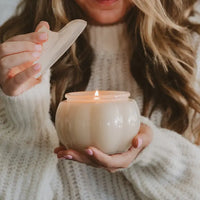 Warm and Cozy Soy Candle 20oz Pumpkin Jar