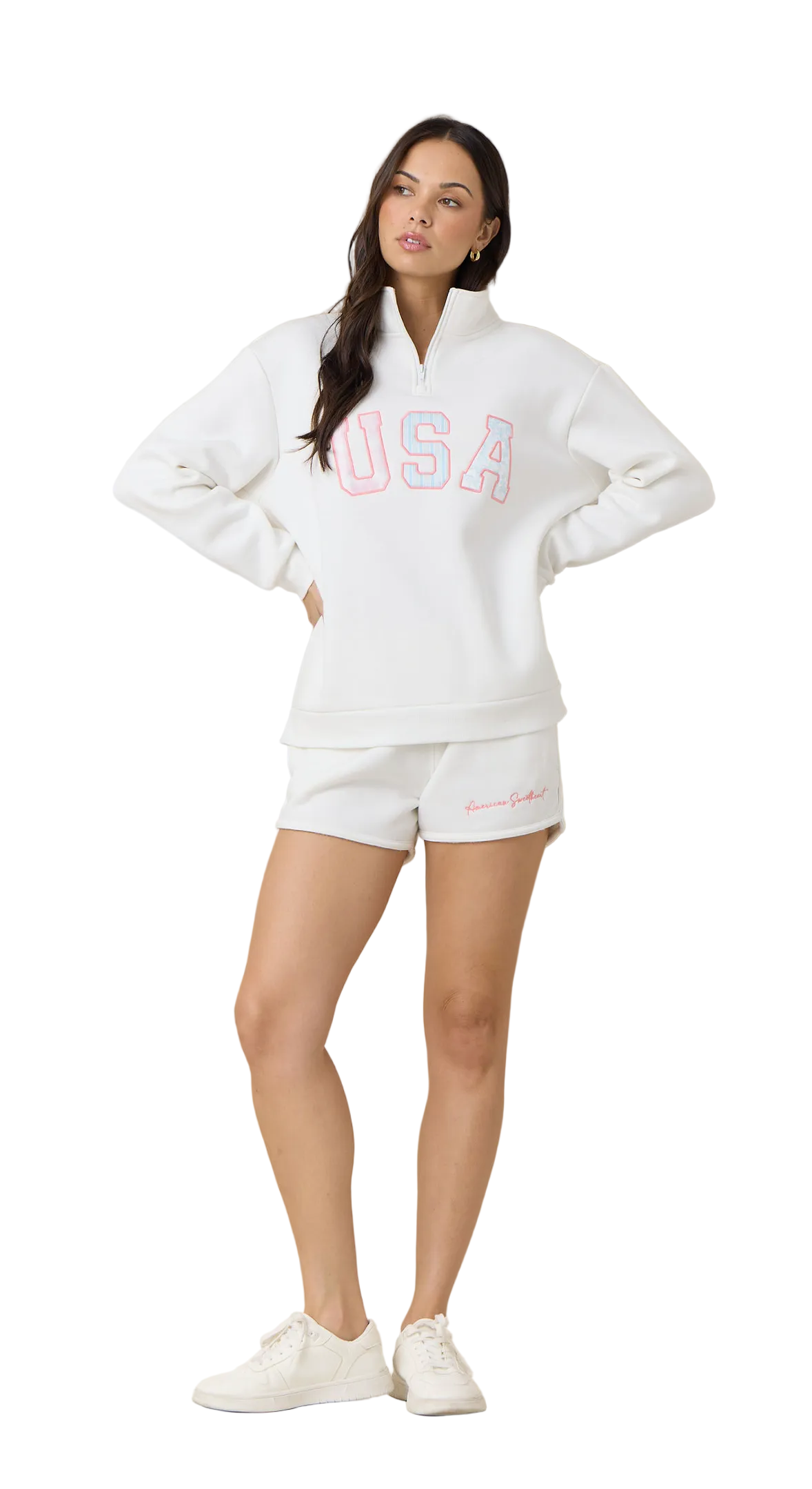 USA Fleece Quarter Zip