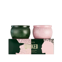 Pink Goes Good with Green Mini Tin Candle Duo