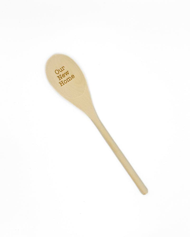 New Home Wooden Spoon