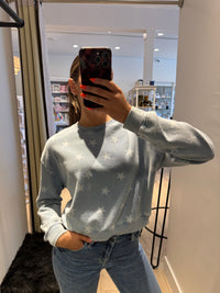 Written Stars Sweatshirt Ocean Air Indigo