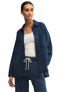 All Day Knit Denim Jacket Indigo