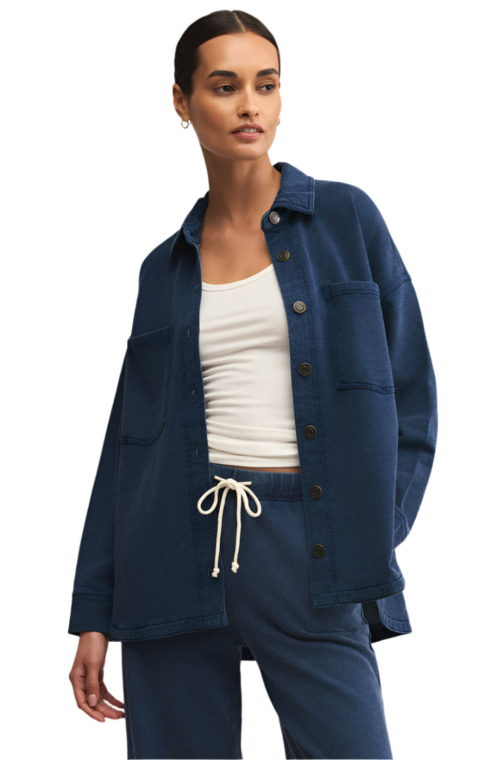 All Day Knit Denim Jacket Indigo