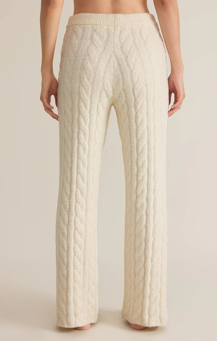 Paige Cable Knit Pant Sea Salt