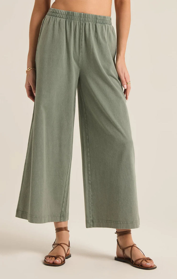Scout Jerset Flare Pant Palm Green