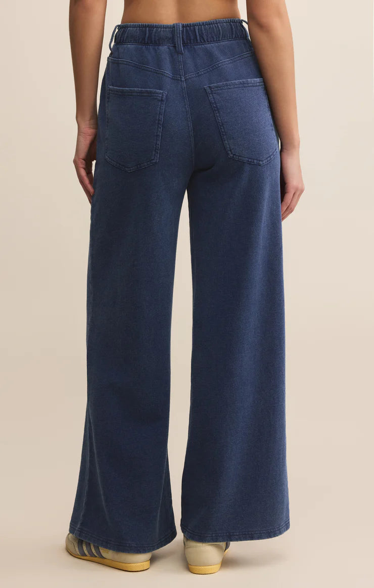 Entourage Knit Denim Pant Indigo