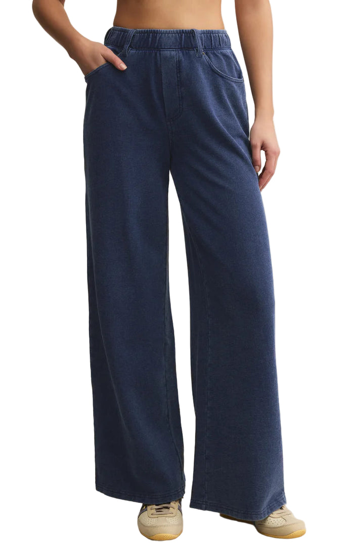 Entourage Knit Denim Pant Indigo