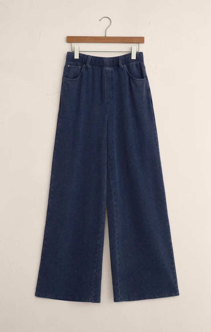 Entourage Knit Denim Pant Indigo