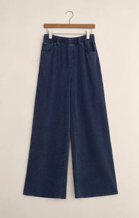 Entourage Knit Denim Pant Indigo