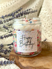 Handpoured Sprinkle Birthday Candle