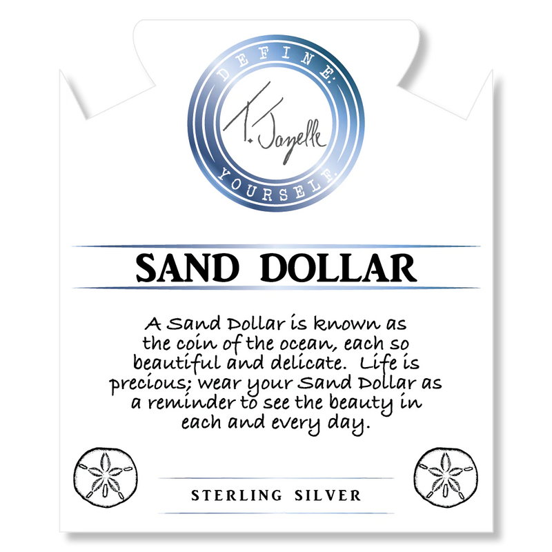 Sand Dollar Australian Agate Bracelet