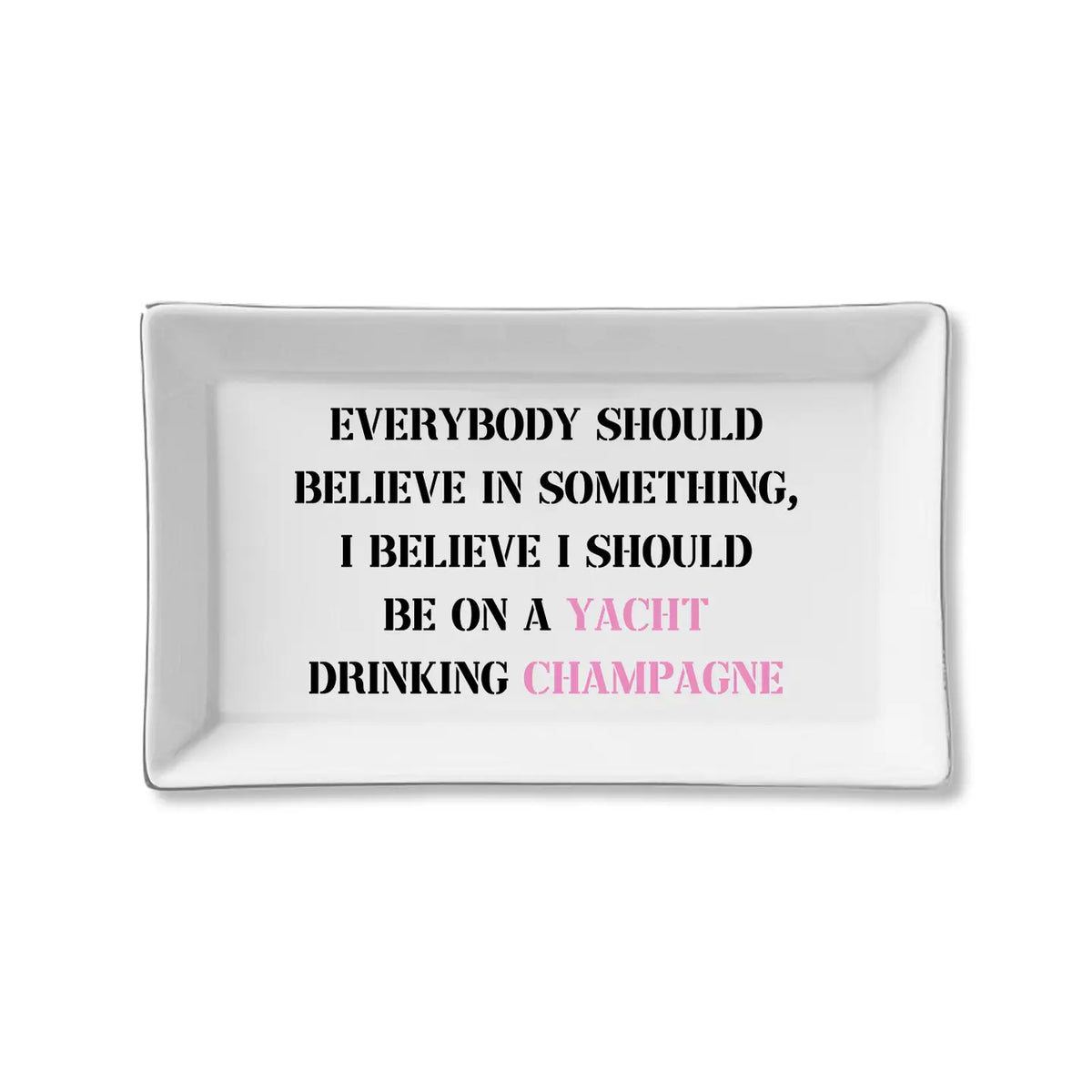 Champagne Trinket Dish