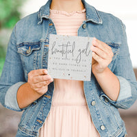 Beautiful Girl Sign