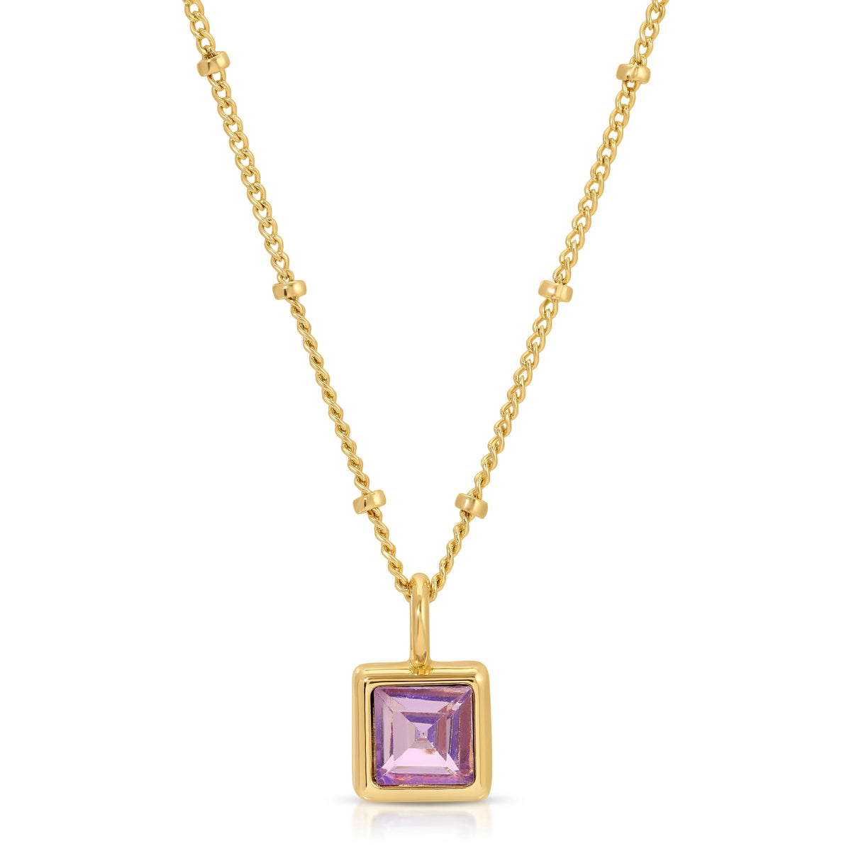 Birthstone Bottle Necklace