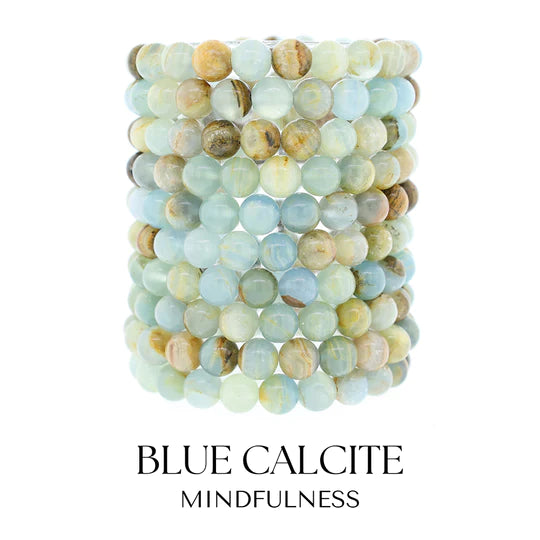 Blue Calcite Bracelet Collection