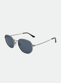 Bowie Silver-Smoke Sunglasses