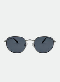 Bowie Silver-Smoke Sunglasses
