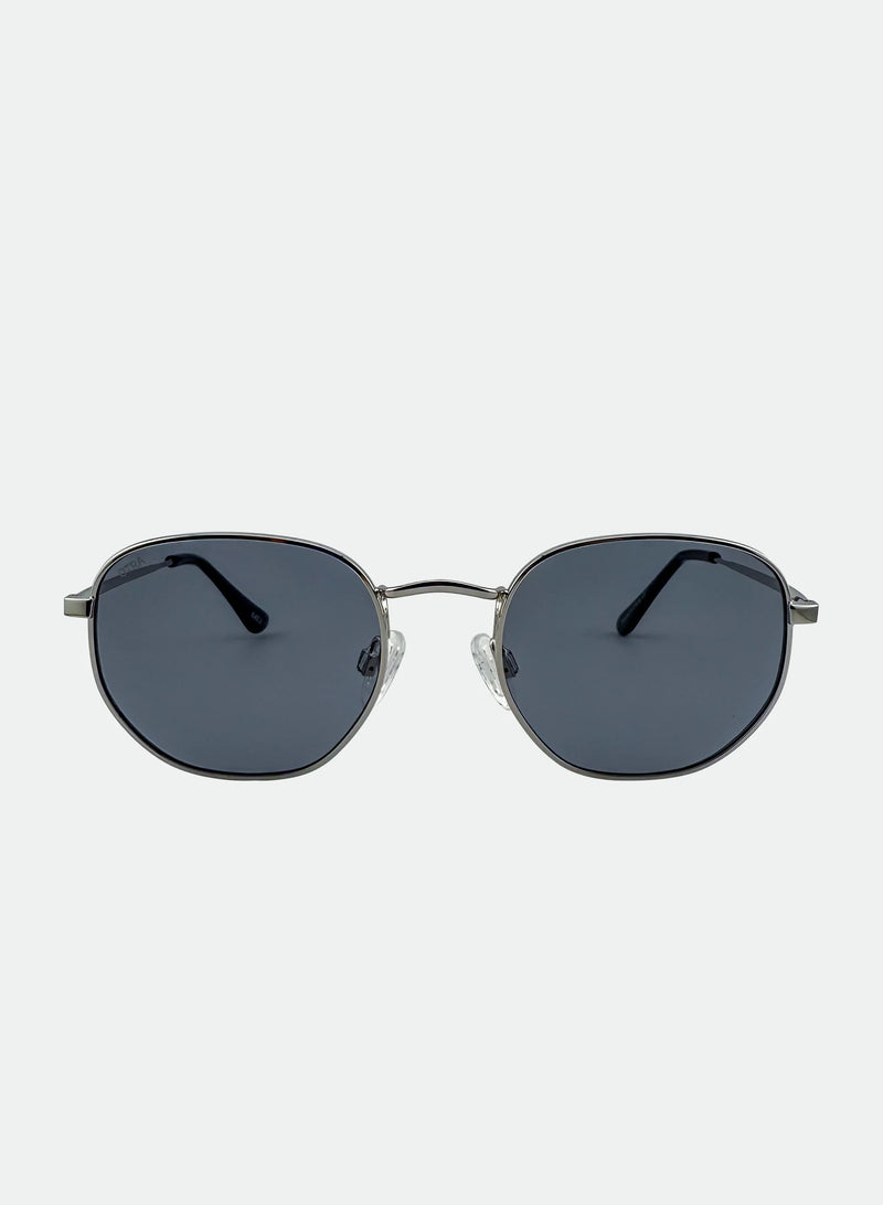 Bowie Silver-Smoke Sunglasses