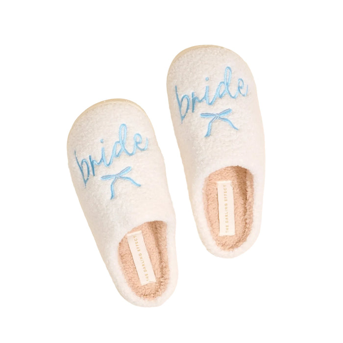 Fuzzy Slippers Bride