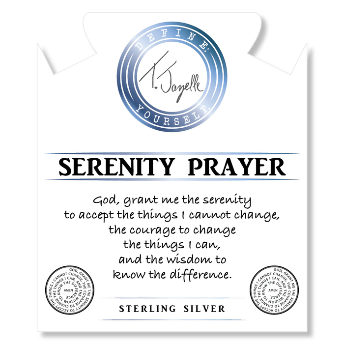 Serenity Prayer Celestine Bracelet