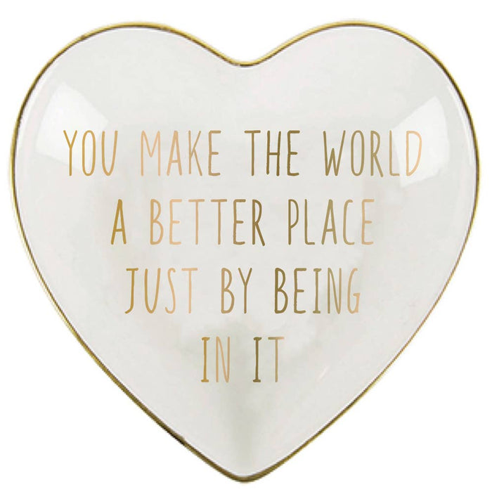 You Make the World A Better Place Tray