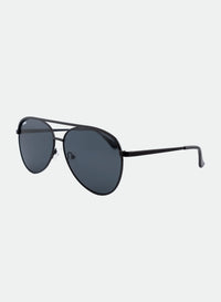 Charlie Black-Smoke Sunglasses