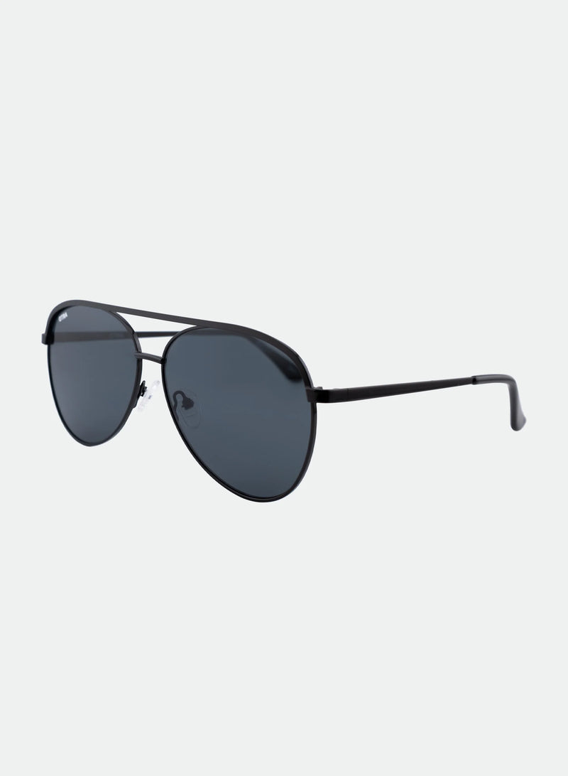 Charlie Black-Smoke Sunglasses
