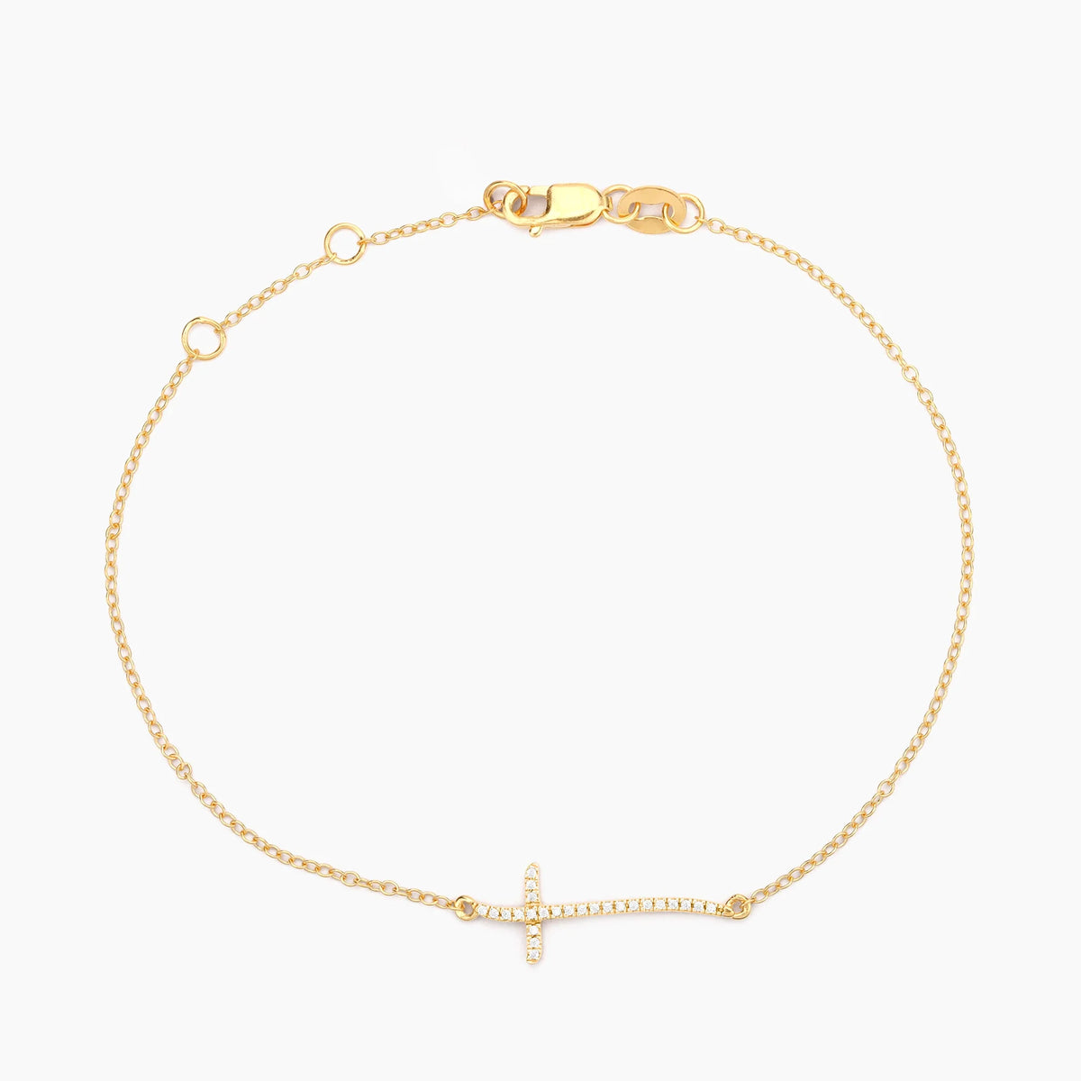 Criss Cross Chain Bracelet