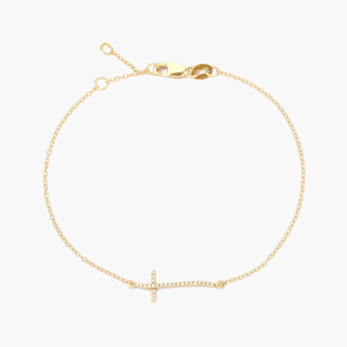 Criss Cross Chain Bracelet